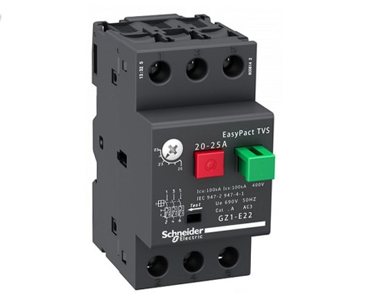 CB BẢO VỆ ĐỘNG CƠ TVS-GZ1 SCHNEIDER